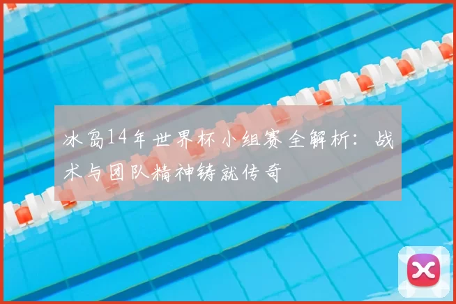 冰岛14年世界杯小组赛全解析：战术与团队精神铸就传奇