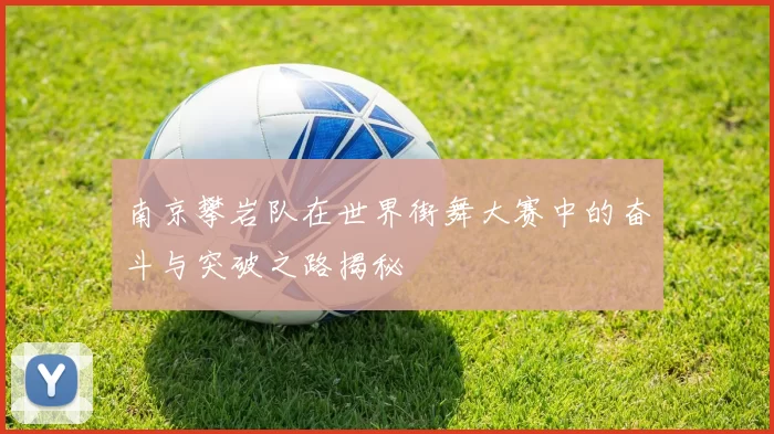 南京攀岩队在世界街舞大赛中的奋斗与突破之路揭秘