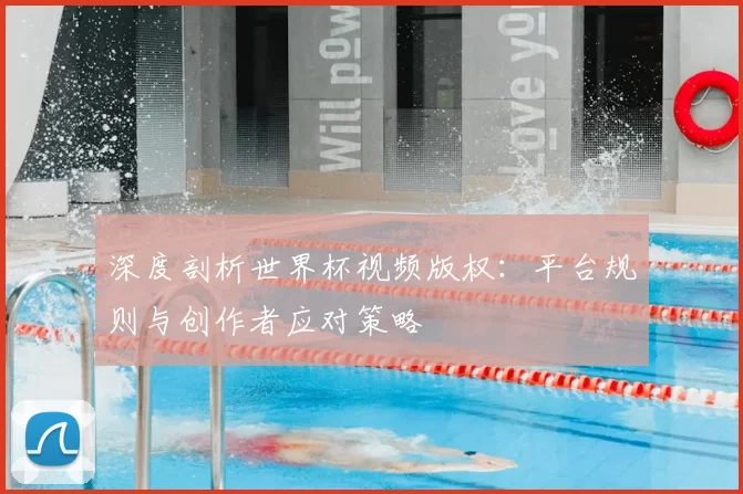 深度剖析世界杯视频版权：平台规则与创作者应对策略